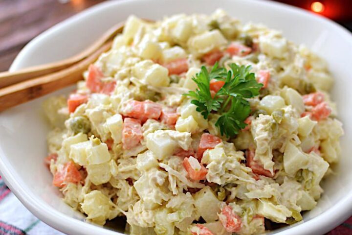 Receta de la Ensalada de Gallina Venezolana