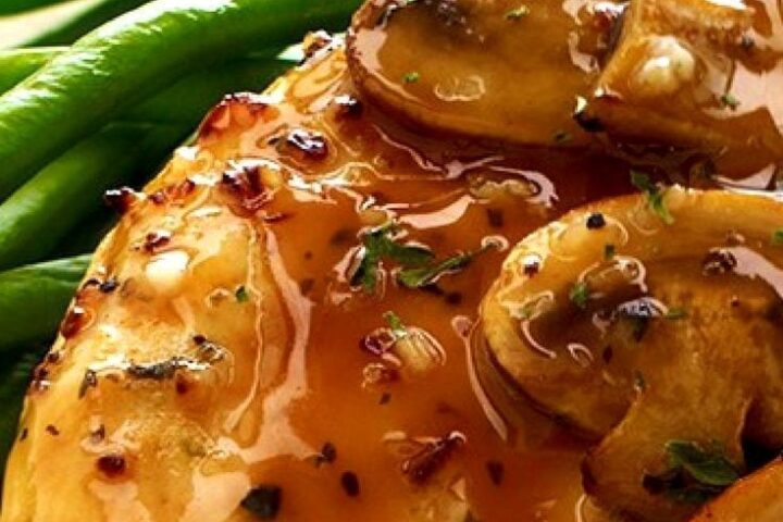 Receta Italiana de Pollo Marsala