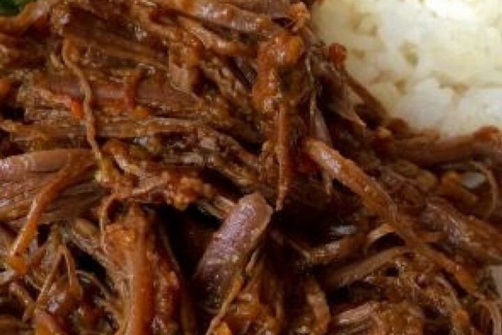 Receta Venezolana de la Carne Mechada en Salsa