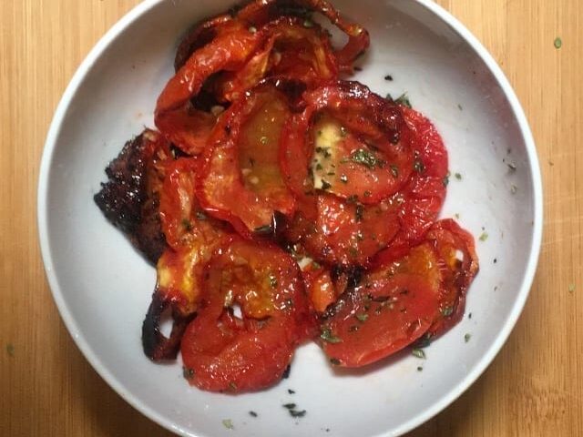 Tomates Secos al horno y Receta hidratar con aceite
