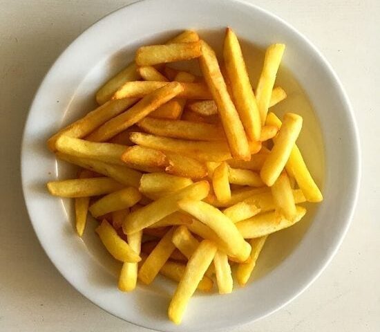 Receta para hacer Papas fritas