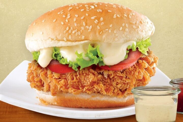 Receta hamburguesa crispy de pollo kfc