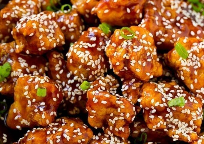 Receta para hacer Pollo con Miel y Ajonjolí o Sésamo