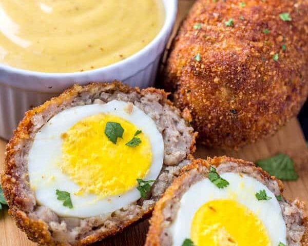 Receta de huevos escoceses o escondidos