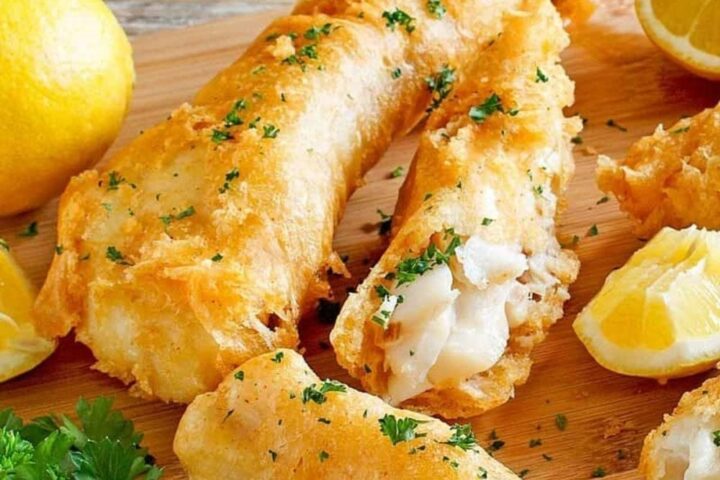 Receta para hacer Pescado Frito con harina y huevo