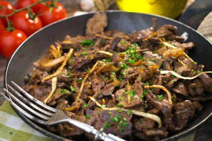 Receta para hacer Higado Encebollado Casero