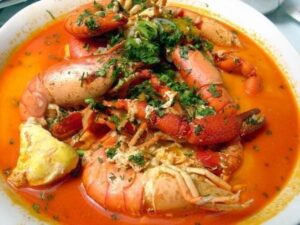 Receta para hacer Chupe de Camarones Arequipeño