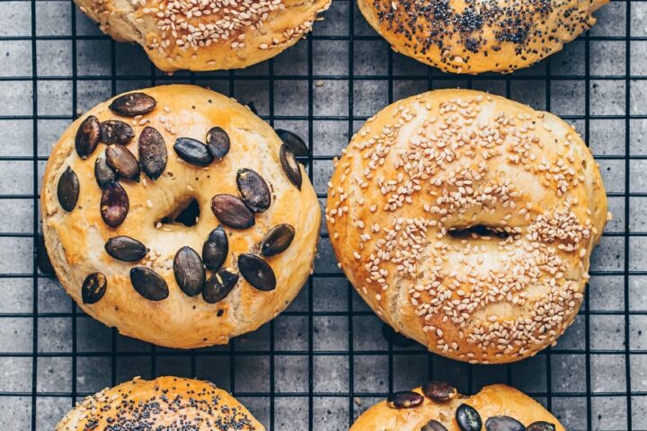 Receta para hacer Pan Bagel (panecillos americanos)