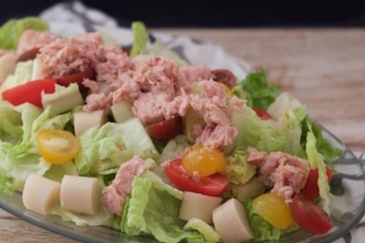Receta de Ensalada de palmito y atún