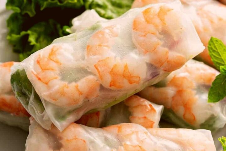Receta para hacer Rollitos Vietnamitas con papel de arroz