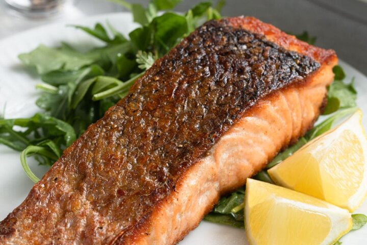 Receta para hacer Salmon a la Plancha