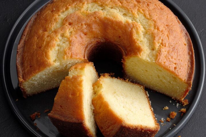 Receta de la torta o bizcocho de mantequilla
