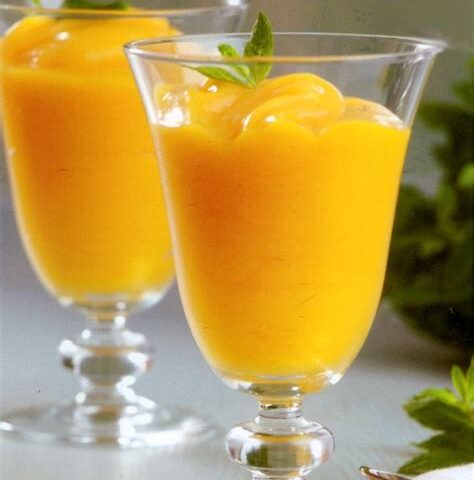 Receta para hacer sorbete de naranja casero