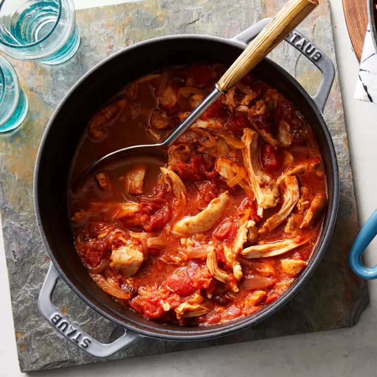 receta de tinga de pollo mexicana