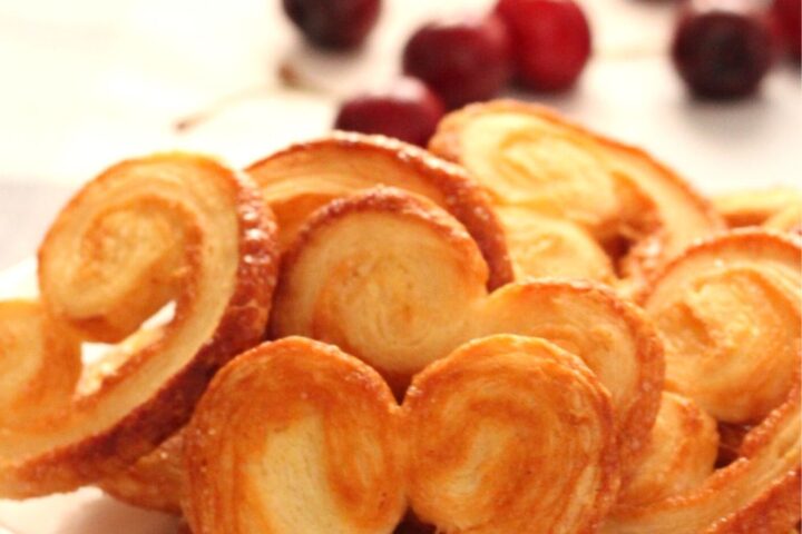 Receta de las Palmeritas (galletas de hojaldre)
