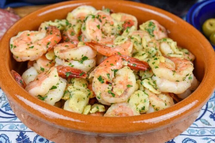 Camarones al Ajillo Receta