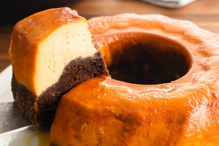 Receta de Chocoflan o Pastel imposible