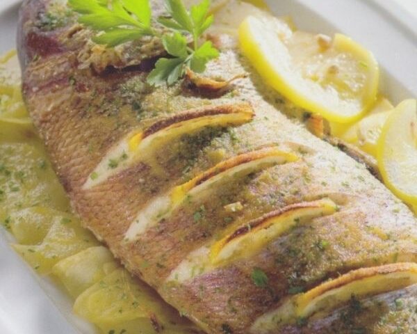 Receta Española de Besugo al horno