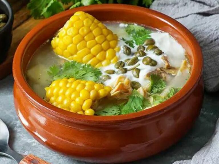 Ajiaco colombiano, Receta Típica
