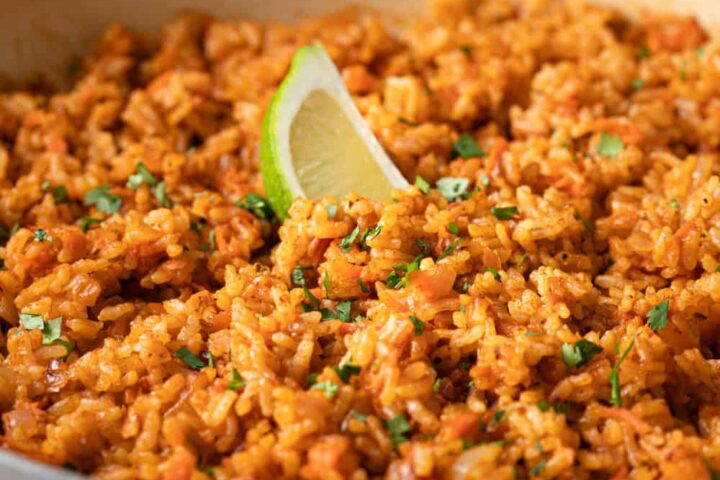Como hacer arroz rojo mexicano