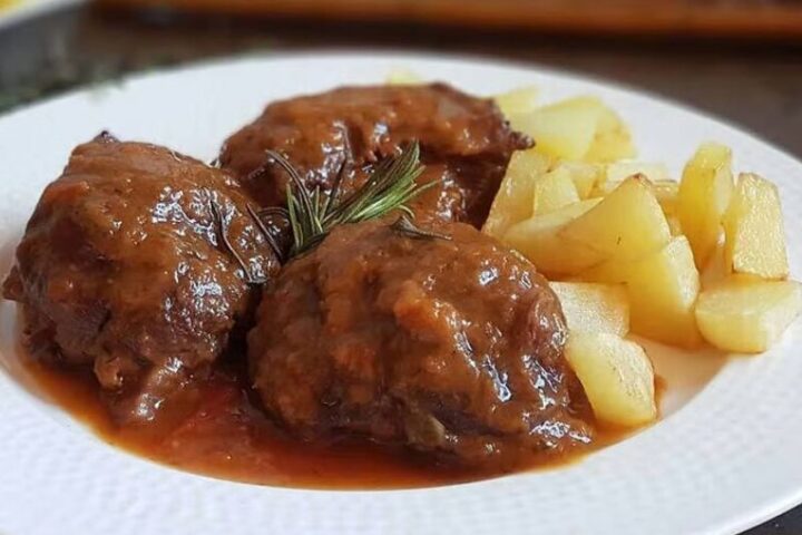 Receta de Carrilleras de Cerdo en Salsa