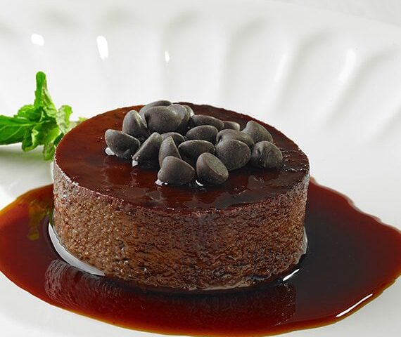 Receta de Flan de Chocolate