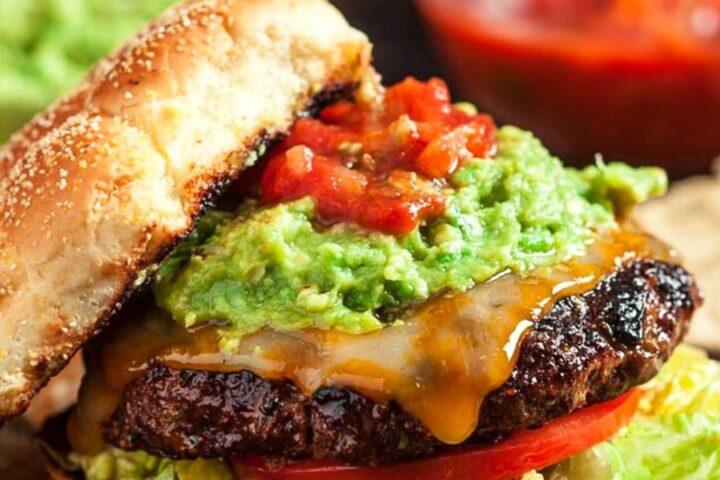 Receta de Hamburguesas Mexicanas