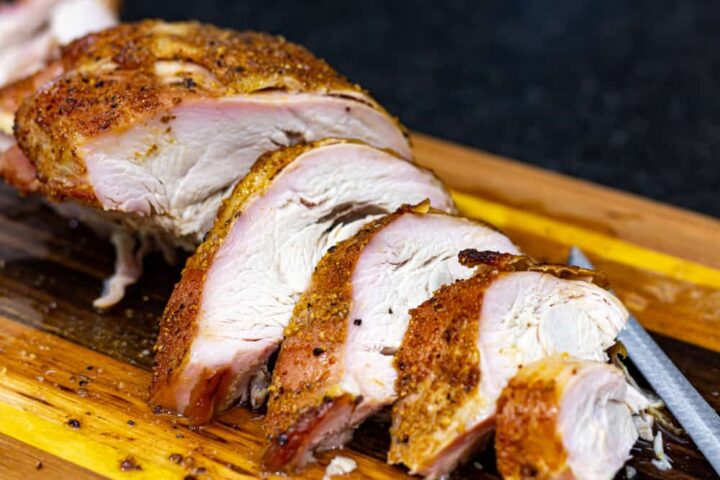 Receta de pechugas de pavo ahumado enchilado