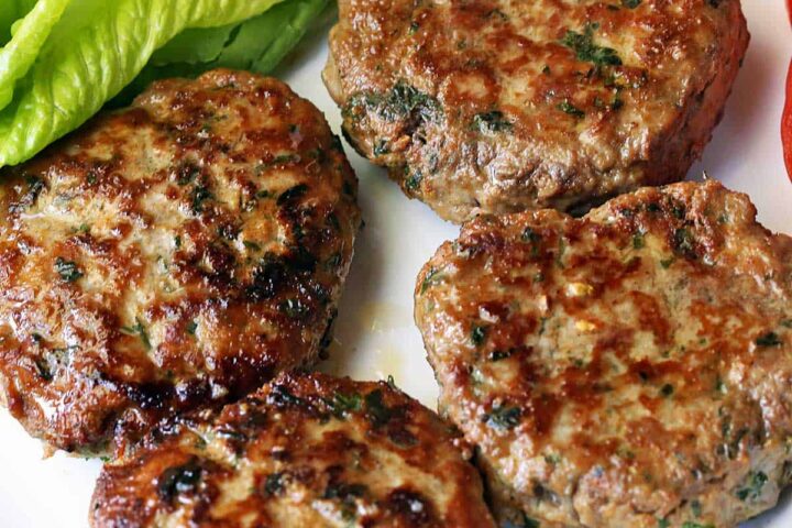 Receta de Hamburguesas de Pavo