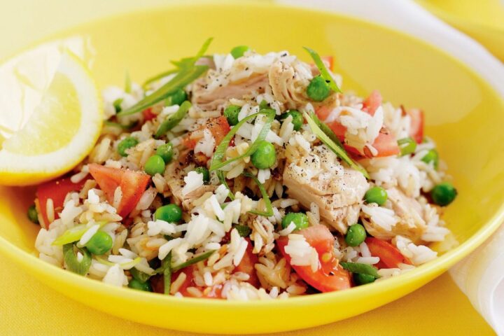 Receta de la Ensalada de Arroz con Atún