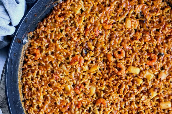 Receta de Arroz a Banda Alicantino