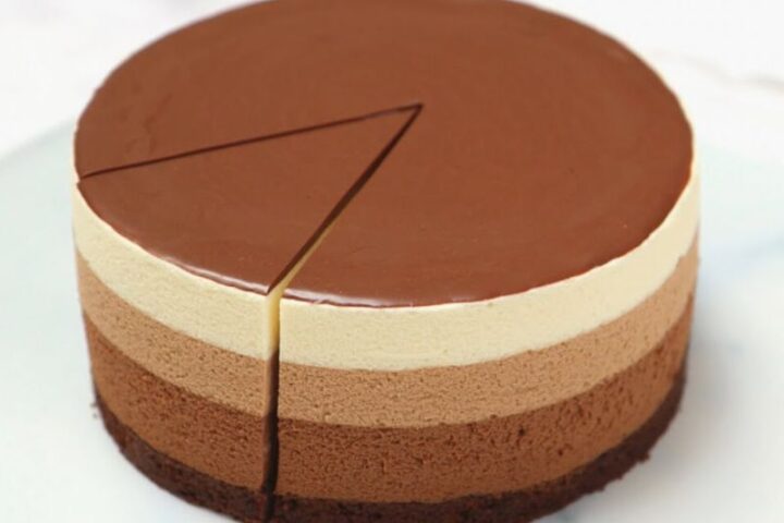 Receta Fácil de Tarta Tres Chocolate