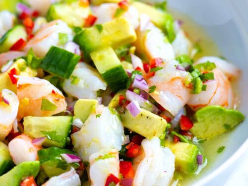 Como se hace el Ceviche de Camarones