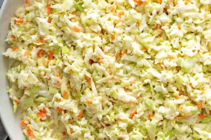 Como hacer la ensalada de col de KFC