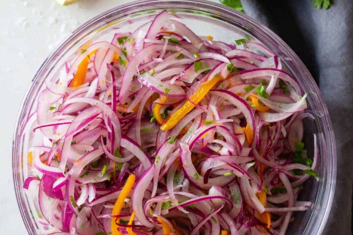 Receta Salsa Criolla Peruana